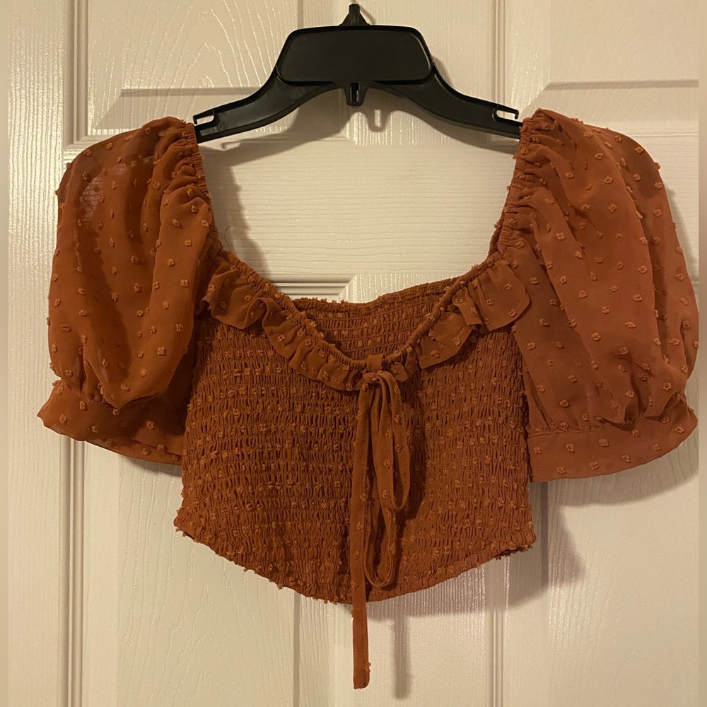 Brown Princess Top